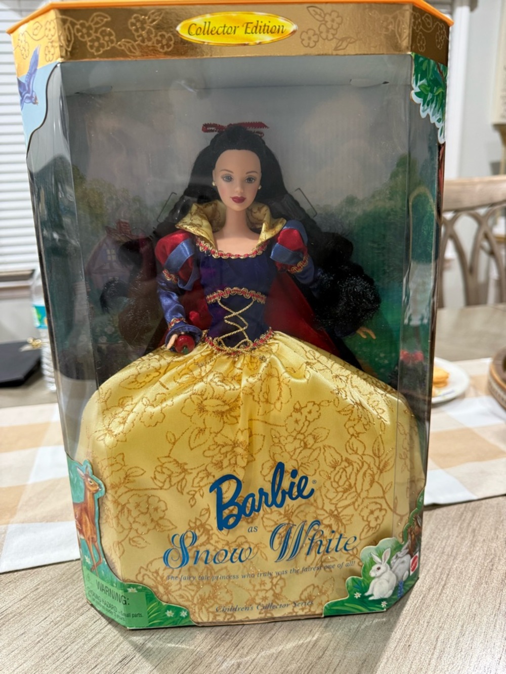 Barbie Snow White Doll - Yellow, Blue, Red
